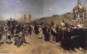 Ilya Repin Religious Procession in kursk province